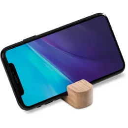 Okiyo Kiki Bamboo Phone Stand Horizontal